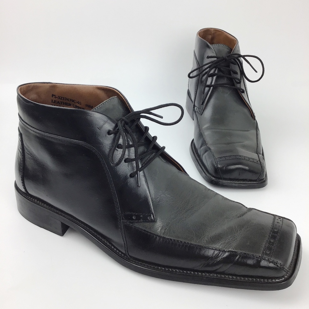 Fratelli Footwear Ankle Boots Square Toe Lace Up